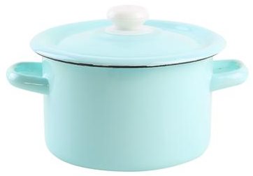 TORO émaillé avec couvercle, 2 l, turquoise Casserole