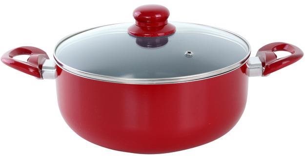 Casserole TORO 24x10, rouge Faitout