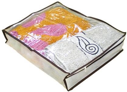 TORO VAK ÚLOŽNÝ NA OBLEČENIE 35 × 30 × 8 CM NETKANÁ TEXTÍLIA Úložný...