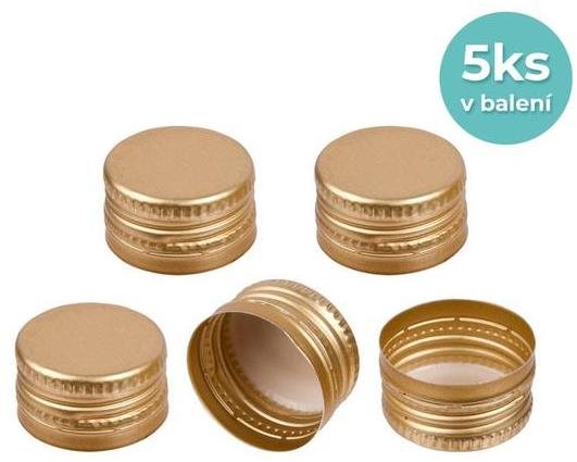 TORO Schraubverschlüsse für Flaschen 28 mm Set a 5 Stück Deckel