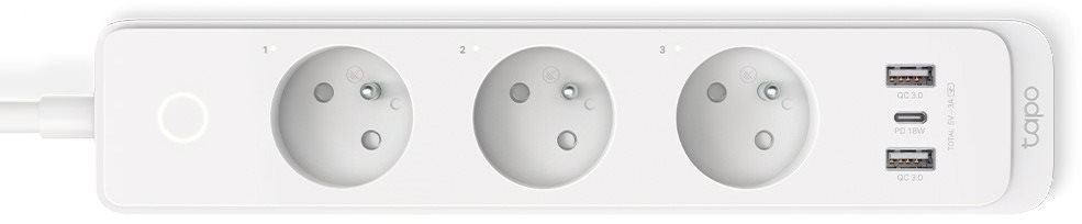 TP-Link Tapo P300, 3× 230 V, 3× USB (2×A, 1xC), WiFi, Homekit,...