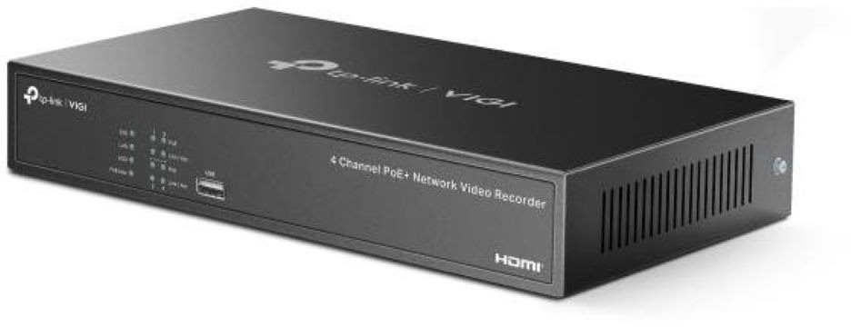TP-Link VIGI NVR1004H-4P 4 Channel PoE Network Video Recorder...