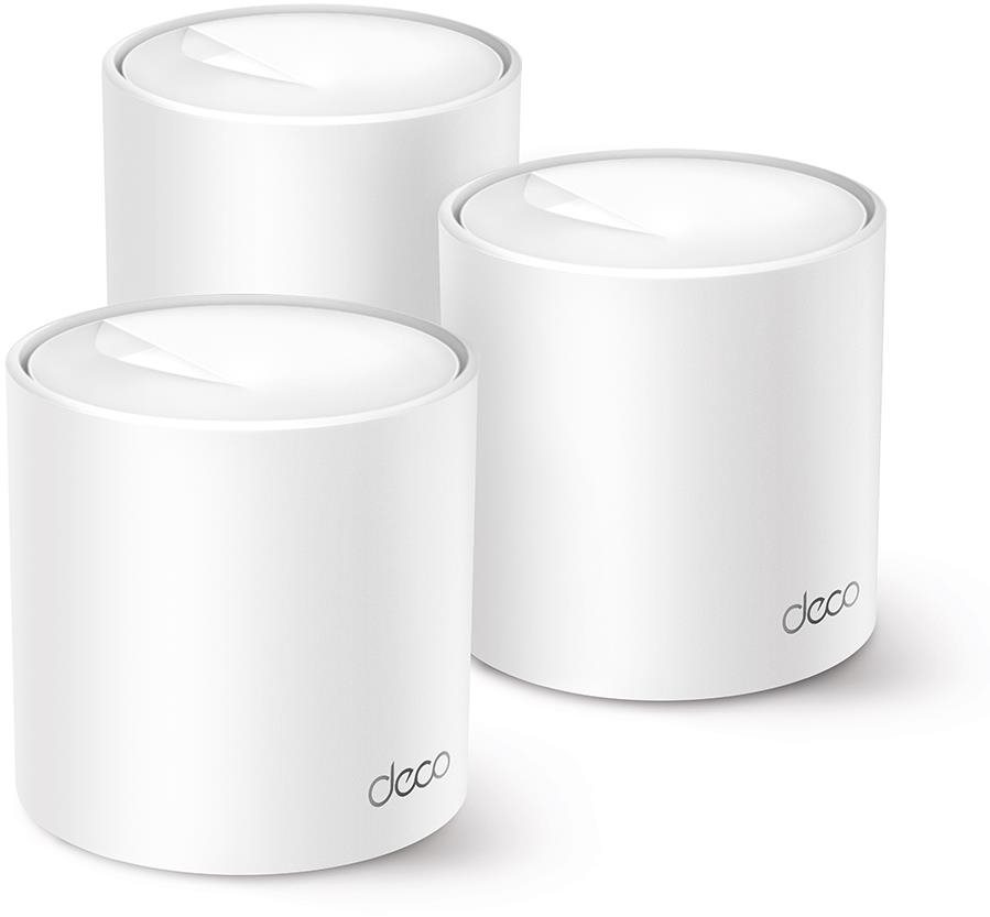 TP-Link Deco X10 AX1500 Mesh WiFi 6 systém, 3-pack WiFi rendszer