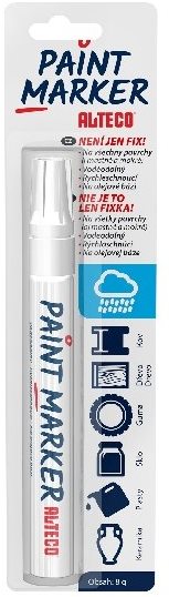 ALTECO Paint Marker fehér marker Marker