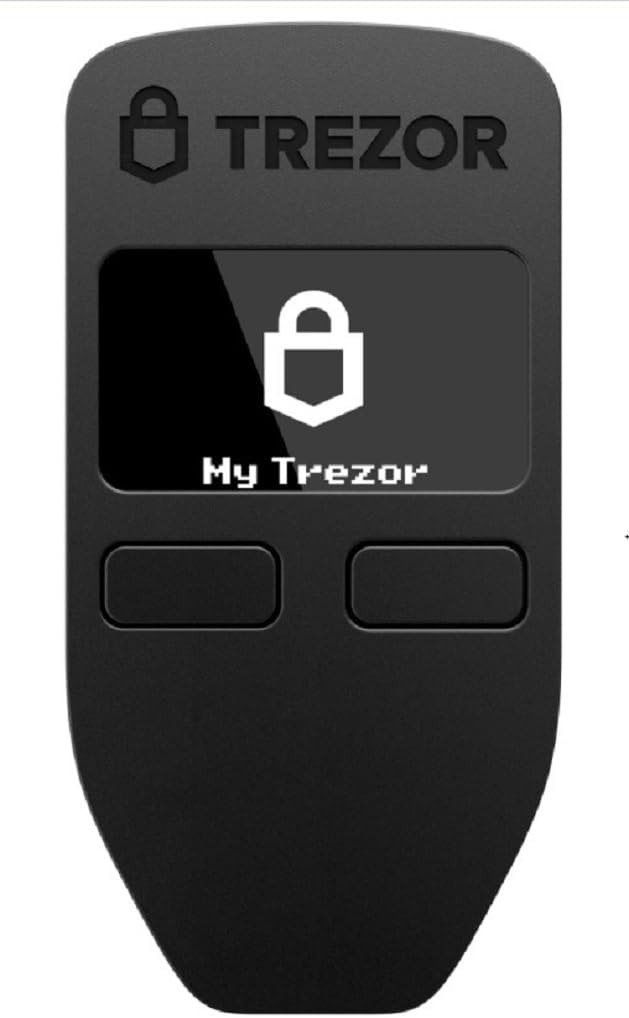 TREZOR One Black Hardware-Wallet