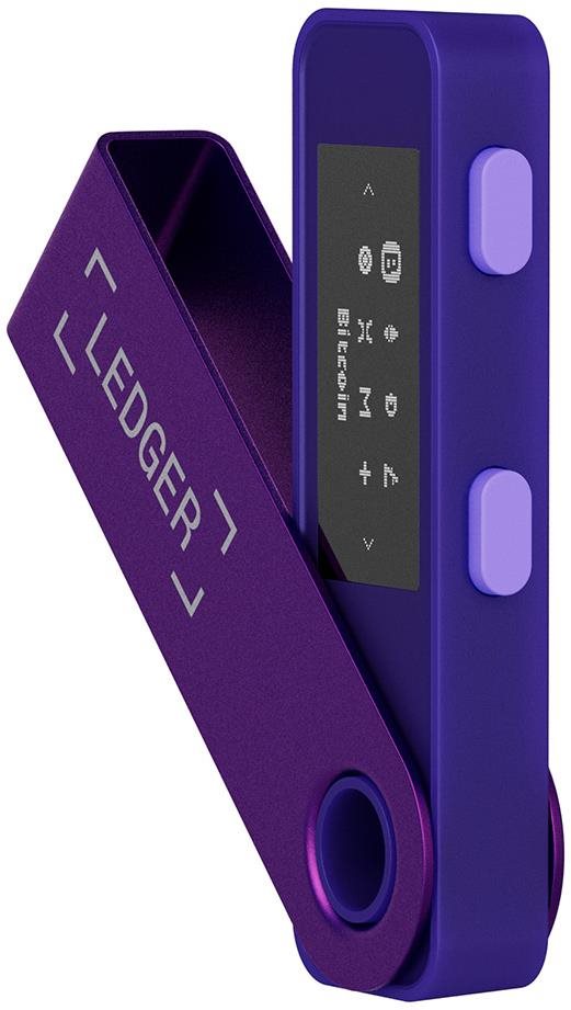 Ledger Nano S Plus Amethyst Purple Crypto Hardware Wallet Hardver...