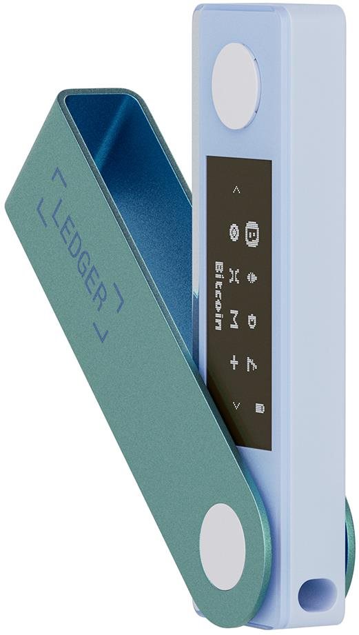 Ledger Nano X Pastel Green Crypto Hardware Wallet Hardver pénztárca