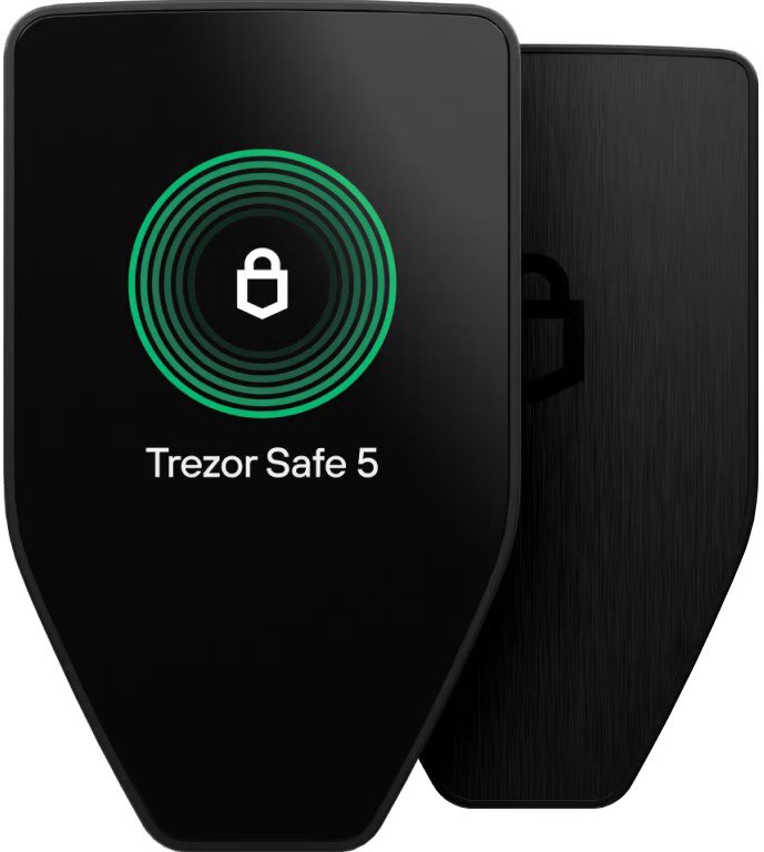 TREZOR Safe 5 - Black Graphite Hardver pénztárca