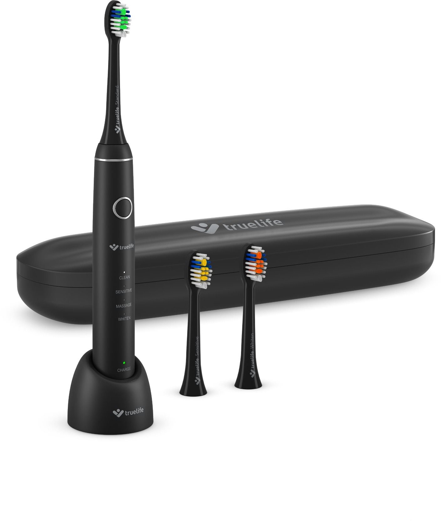 TrueLife SonicBrush Compact Black Elektromos fogkefe