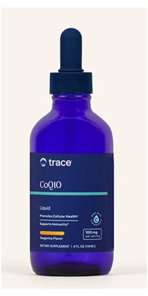Trace Minerals CoQ10 (Koenzym Q10), 118ml Koenzym Q10