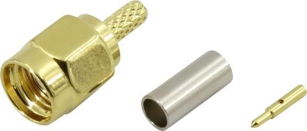 TRU COMPONENTS 93038c7 1386725 fiche du connecteur SMA, droite 50 ?...