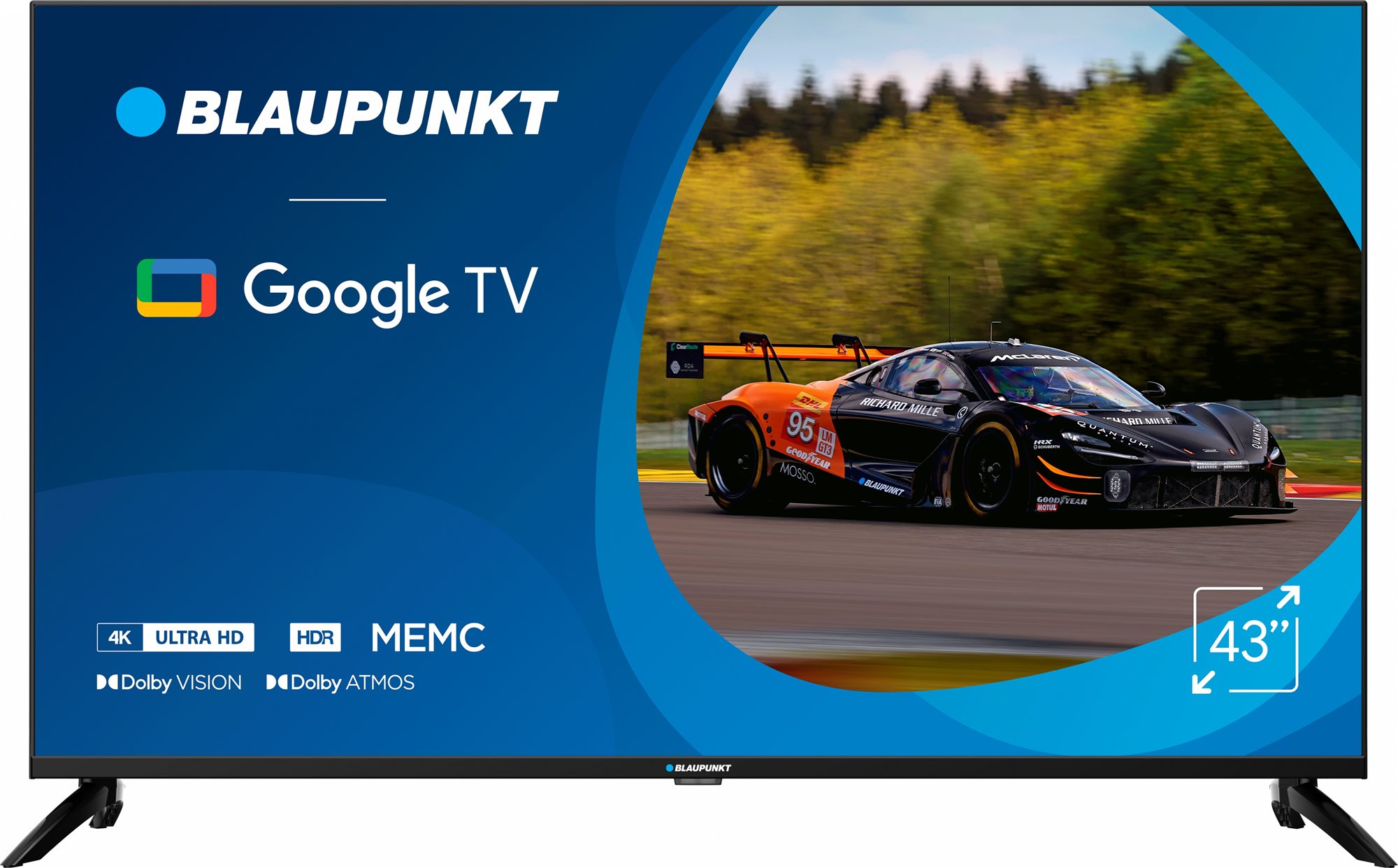 43" Blaupunkt 43UBG6000S Televízió