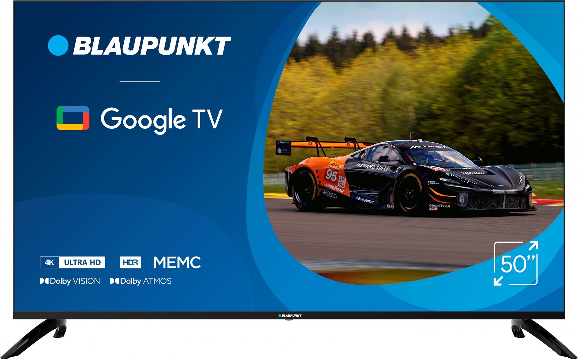50" Blaupunkt 50UBG6000S Televízió