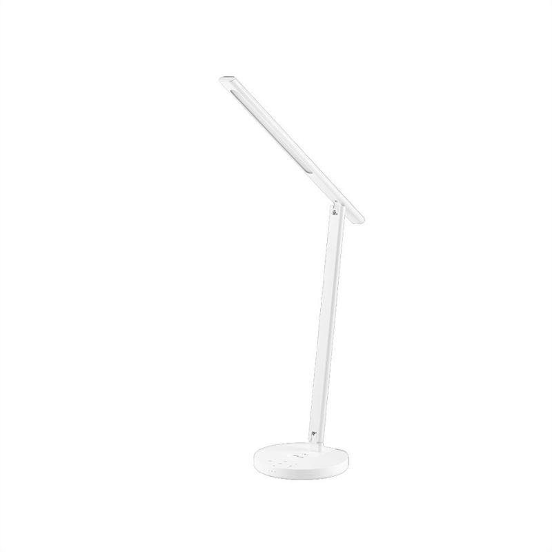 Tellur Smart Light WiFi asztali lámpa töltővel, fehér színben...
