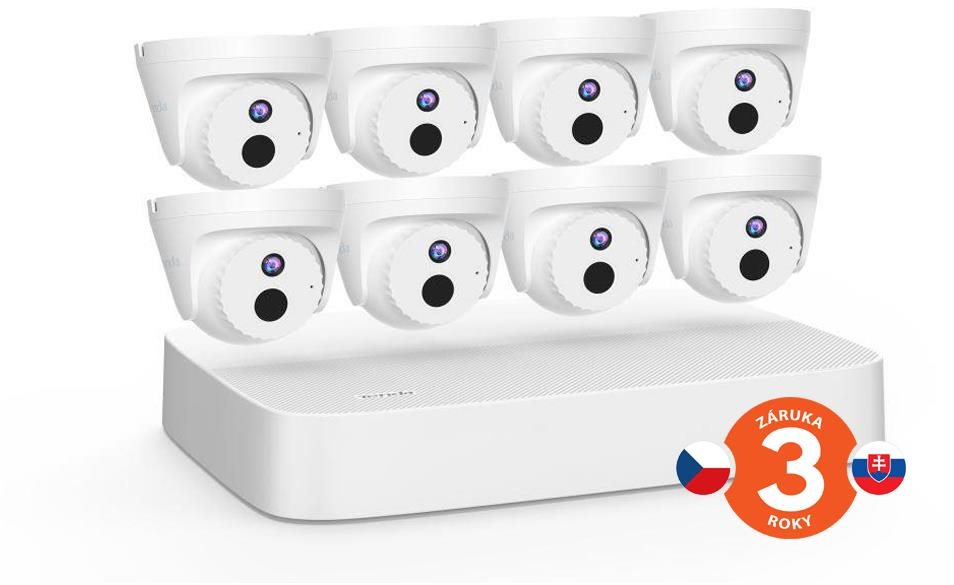 Tenda K8P-4CR Video PoE Security Kit 4MP, 8-csatornás 4MP PoE NVR +...