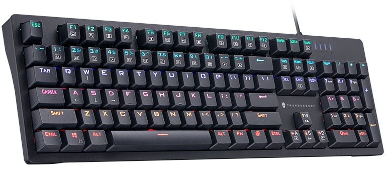 ThundeRobot Wired Mechanical Keyboard Blue switch KG3104C Gamer...