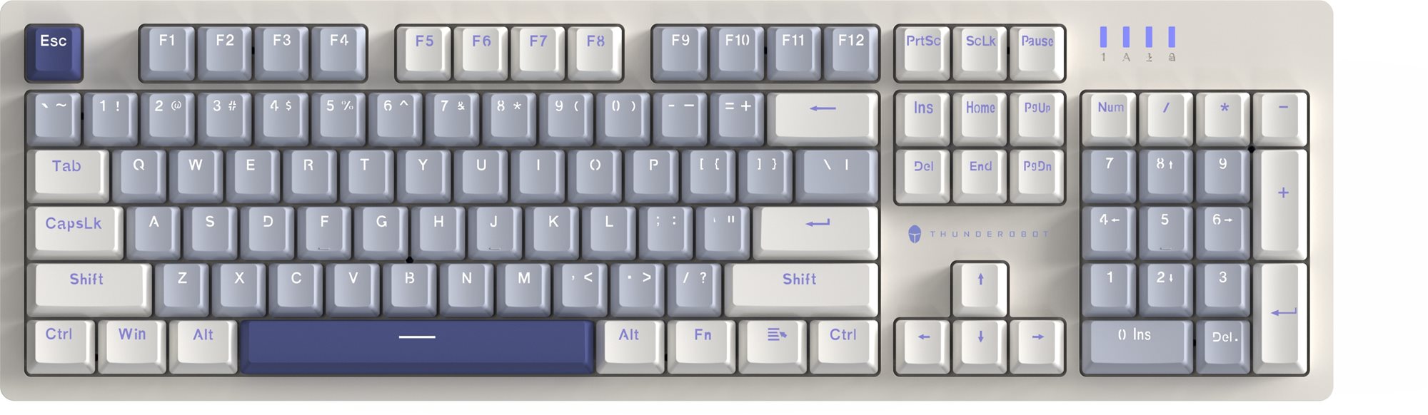 ThundeRobot Wired Mechanical Keyboard Red switch K104 Gamer...