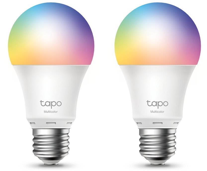 TP-LINK Tapo L530E, Smart WiFi žiarovka plnofarebná (balenie 2 ks)...