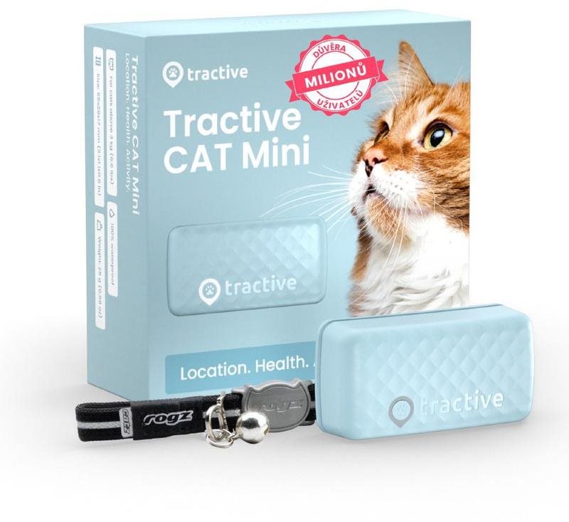 Tractive GPS CAT Mini, menta GPS nyomkövető