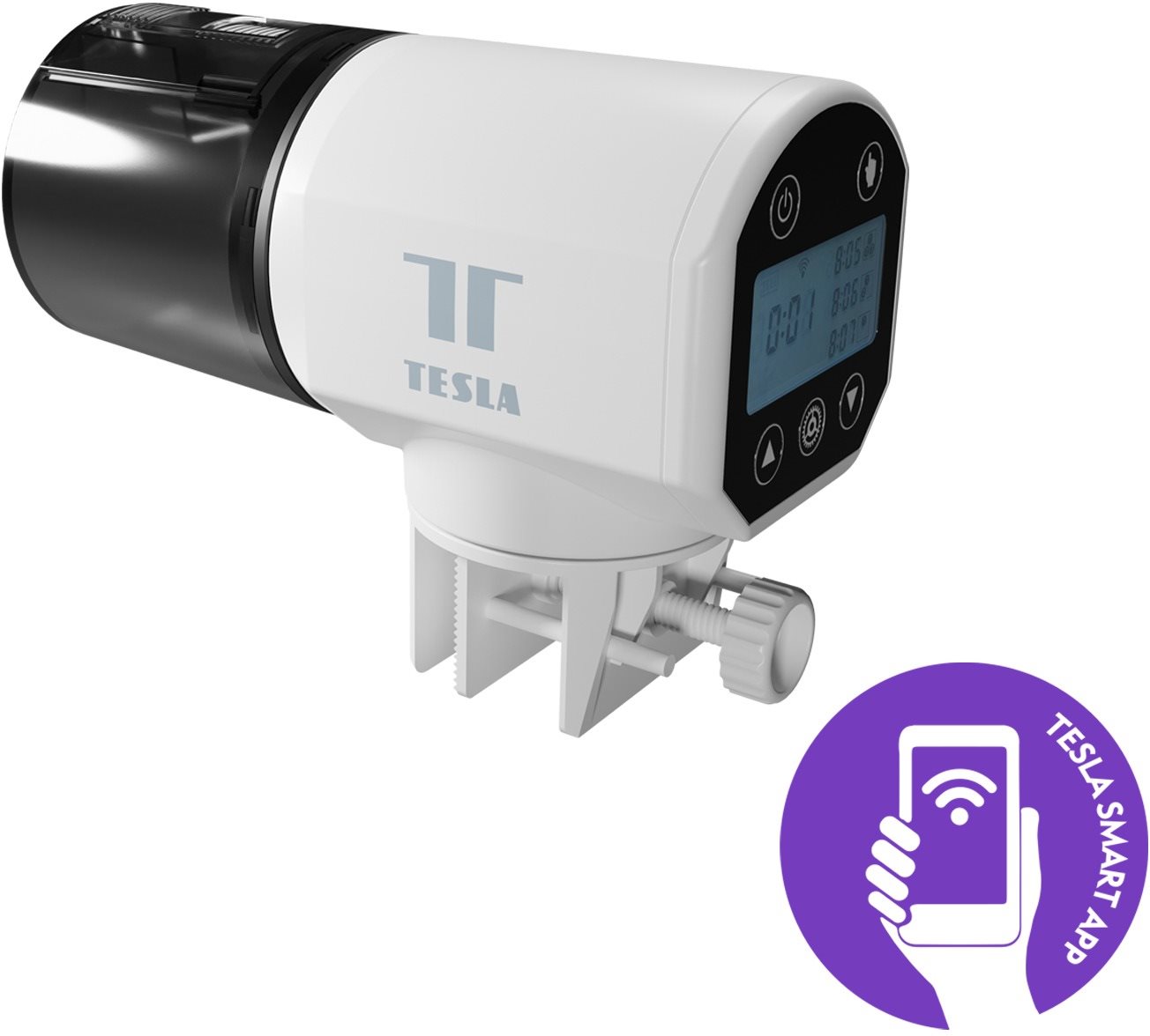 Tesla Smart Fish Feeder Dávkovač krmiva