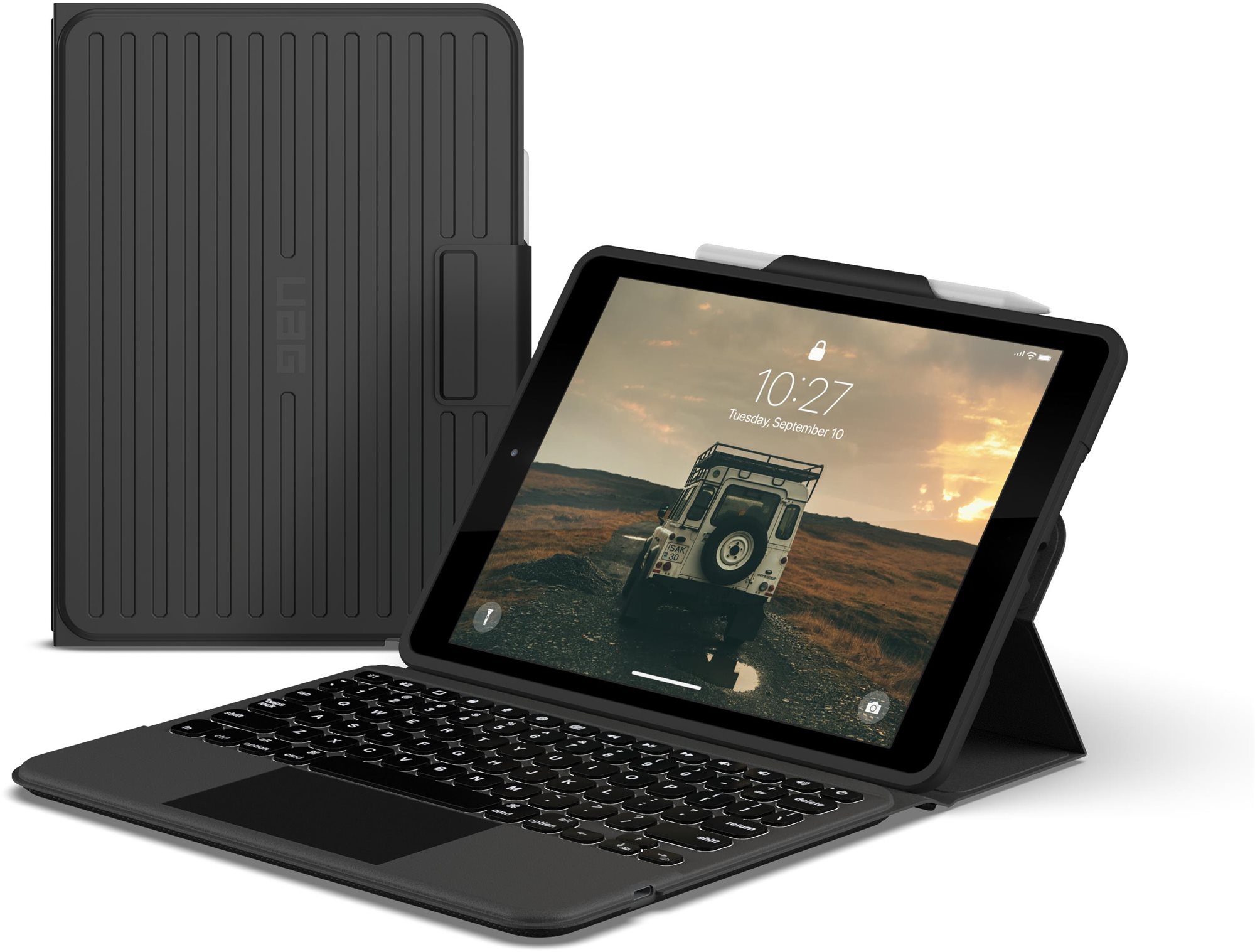 UAG Rugged Bluetooth Keyboard W/Trackpad UK English IPad 10.2"...