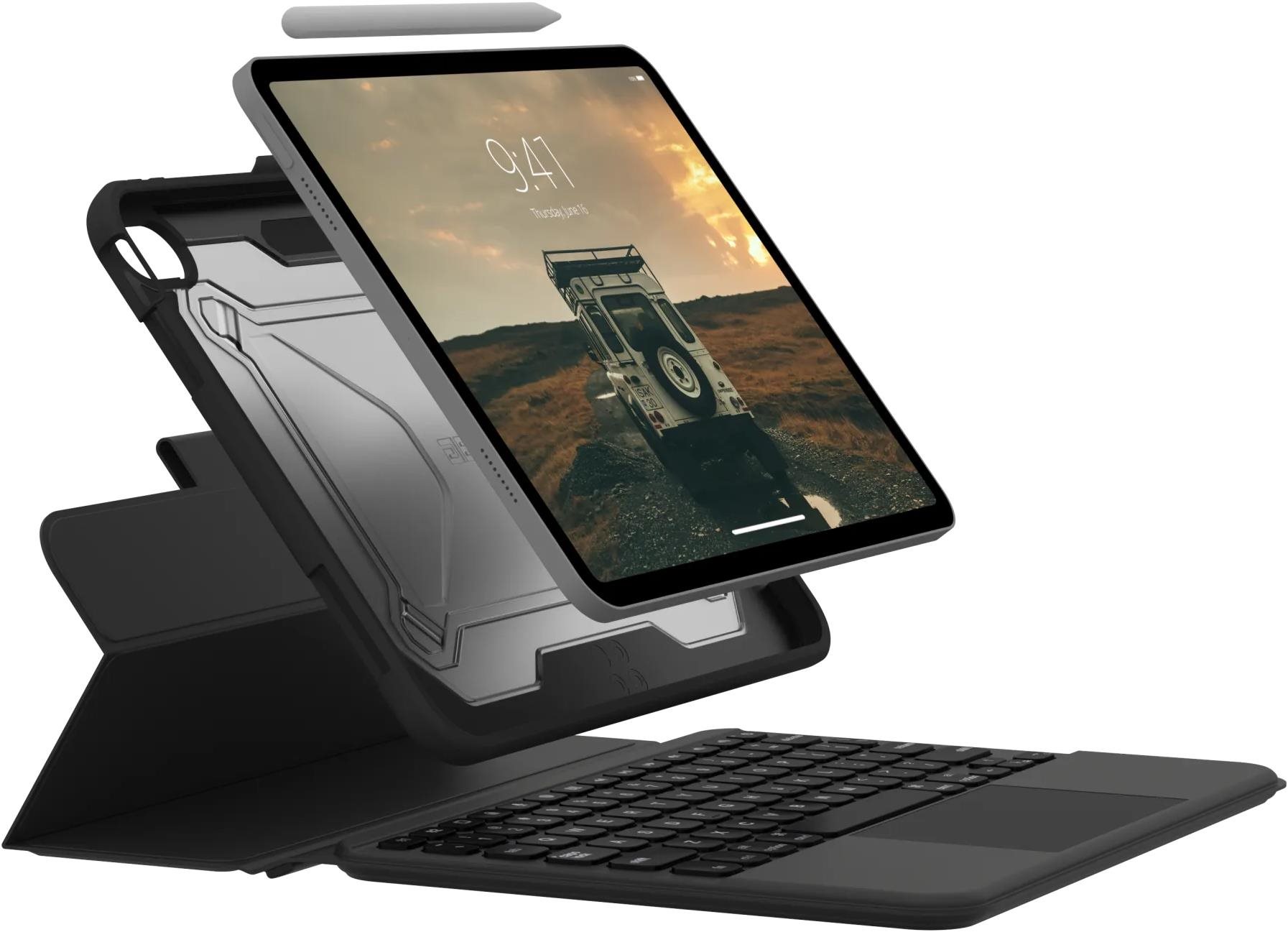 UAG Rugged Bluetooth Keyboard with Trackpad UK English iPad 10.9"...