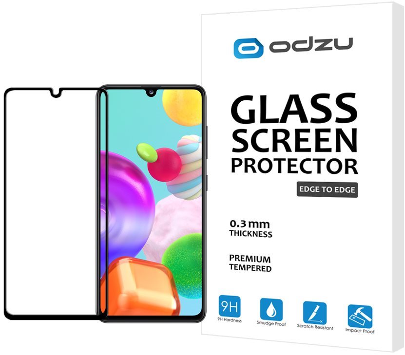 Odzu Glass Screen Protector E2E Samsung Galaxy A41 Glass Screen...