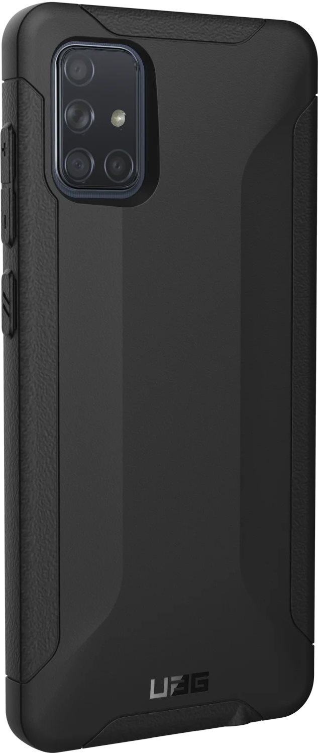 UAG Scout, Black, Samsung Galaxy A71 Phone Cover