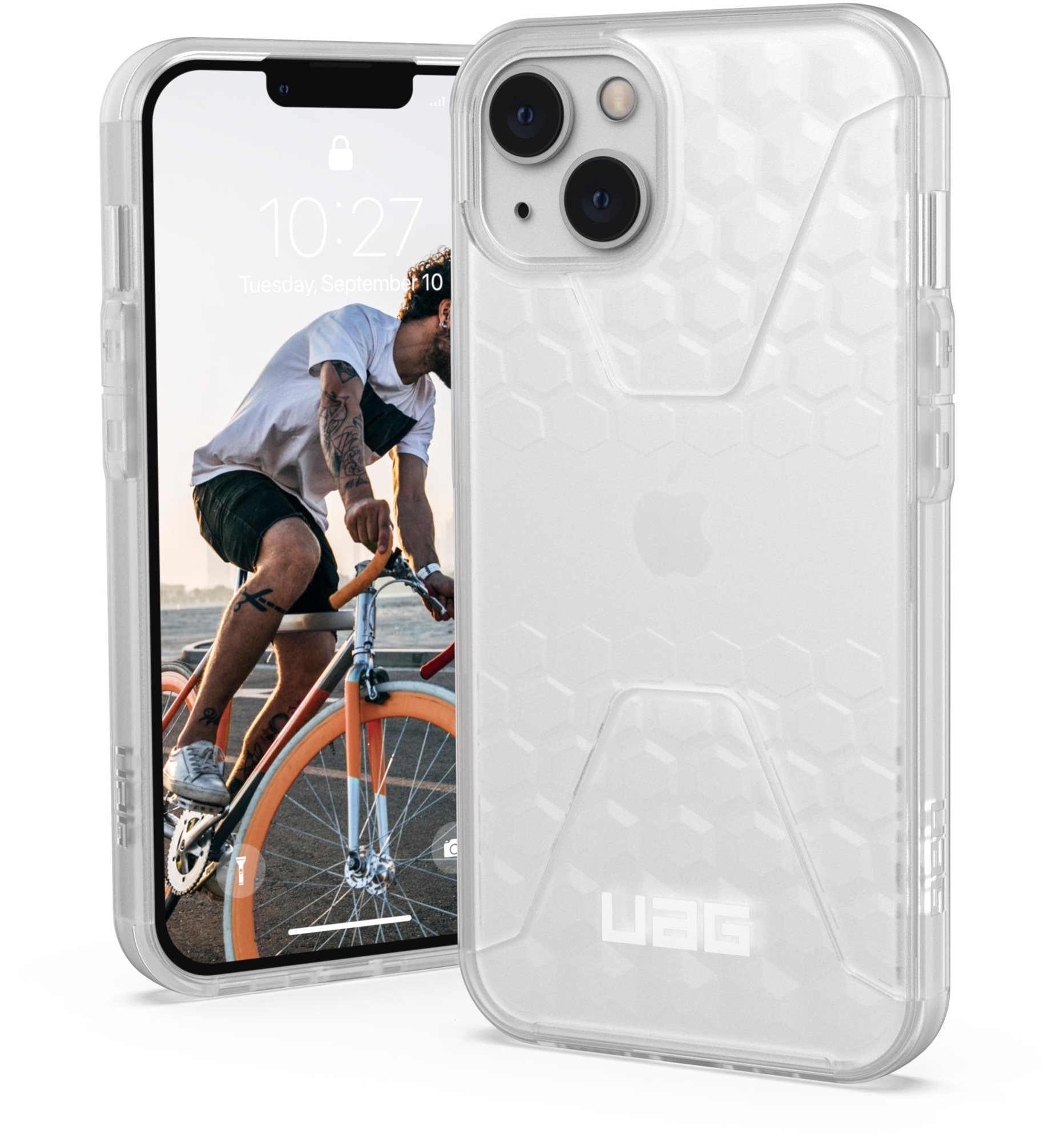 UAG Civilian Frosted Ice iPhone 13 Handyhülle