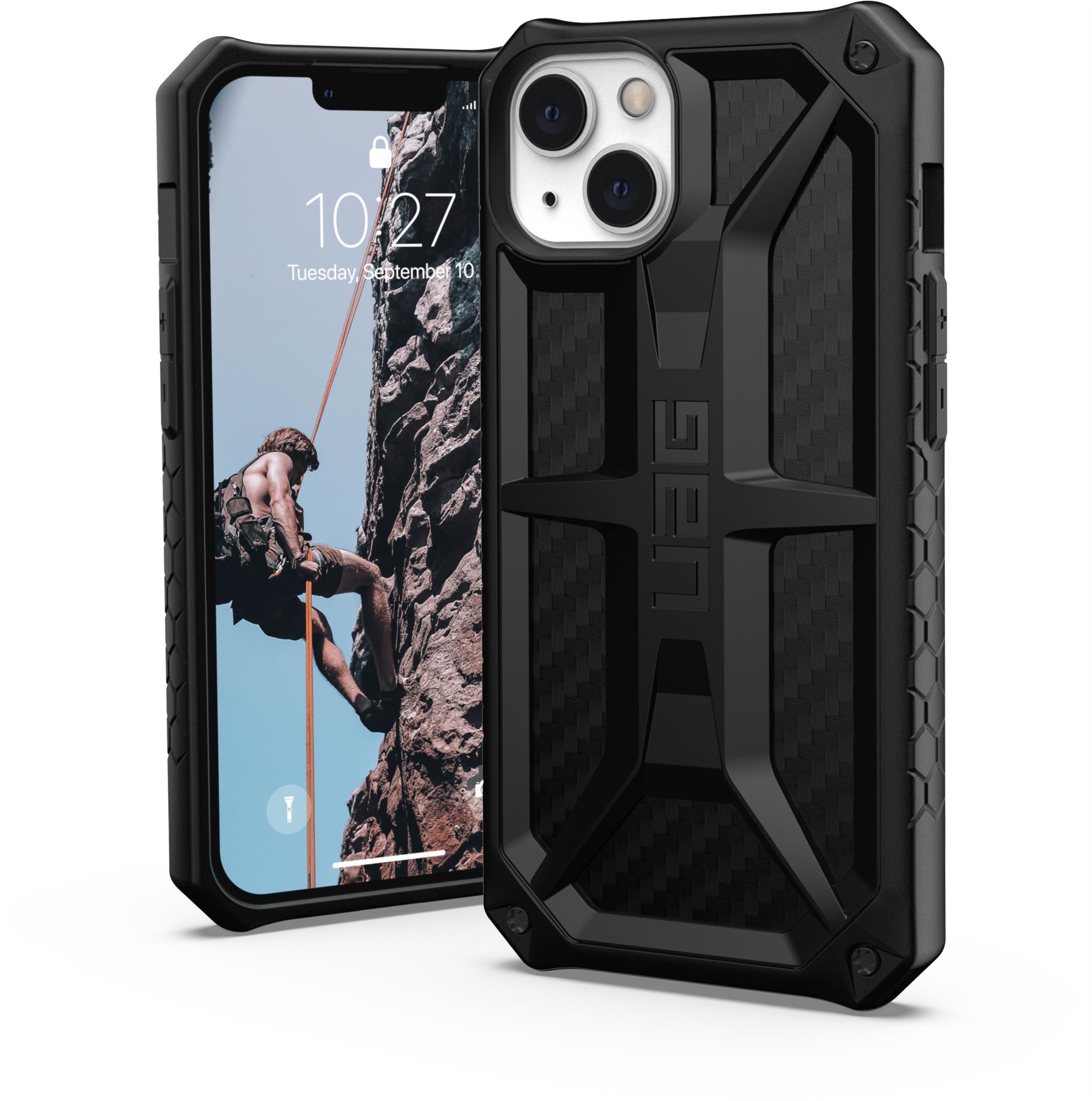 UAG Monarch Carbon Fiber iPhone 13 Handyhülle