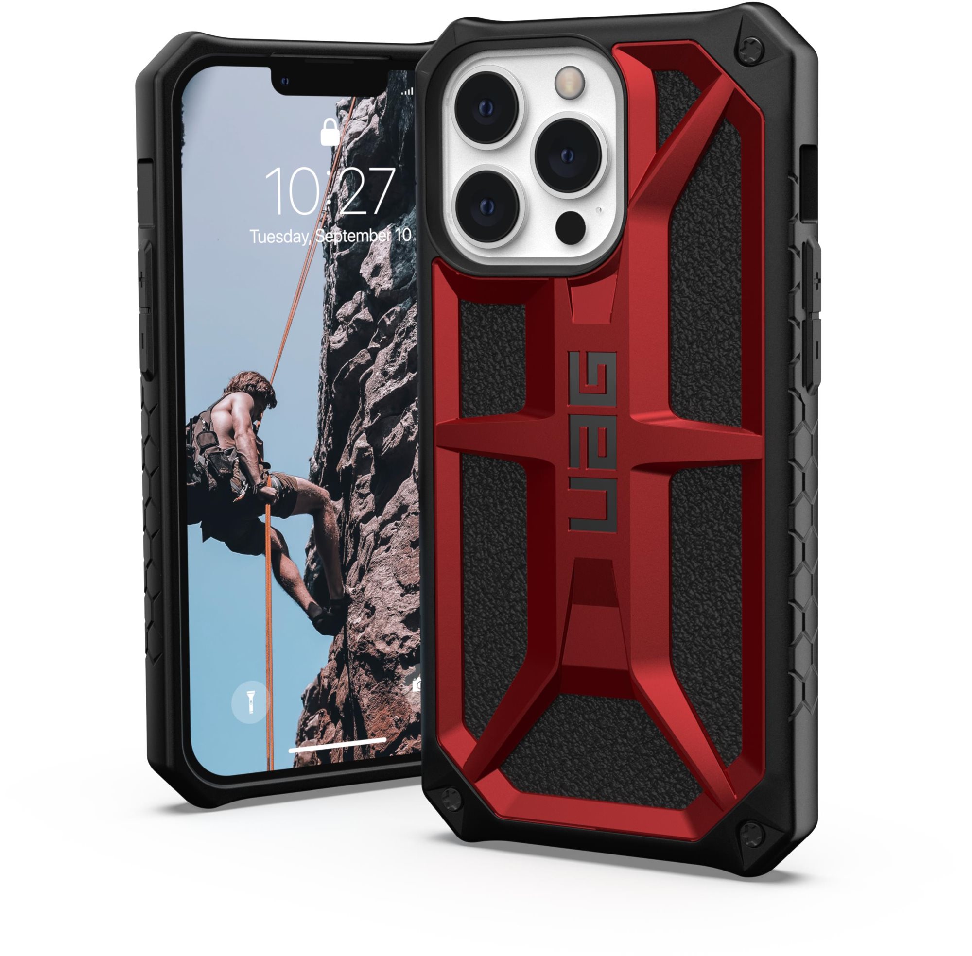 UAG Monarch Crimson iPhone 13 Pro Coque de téléphone portable