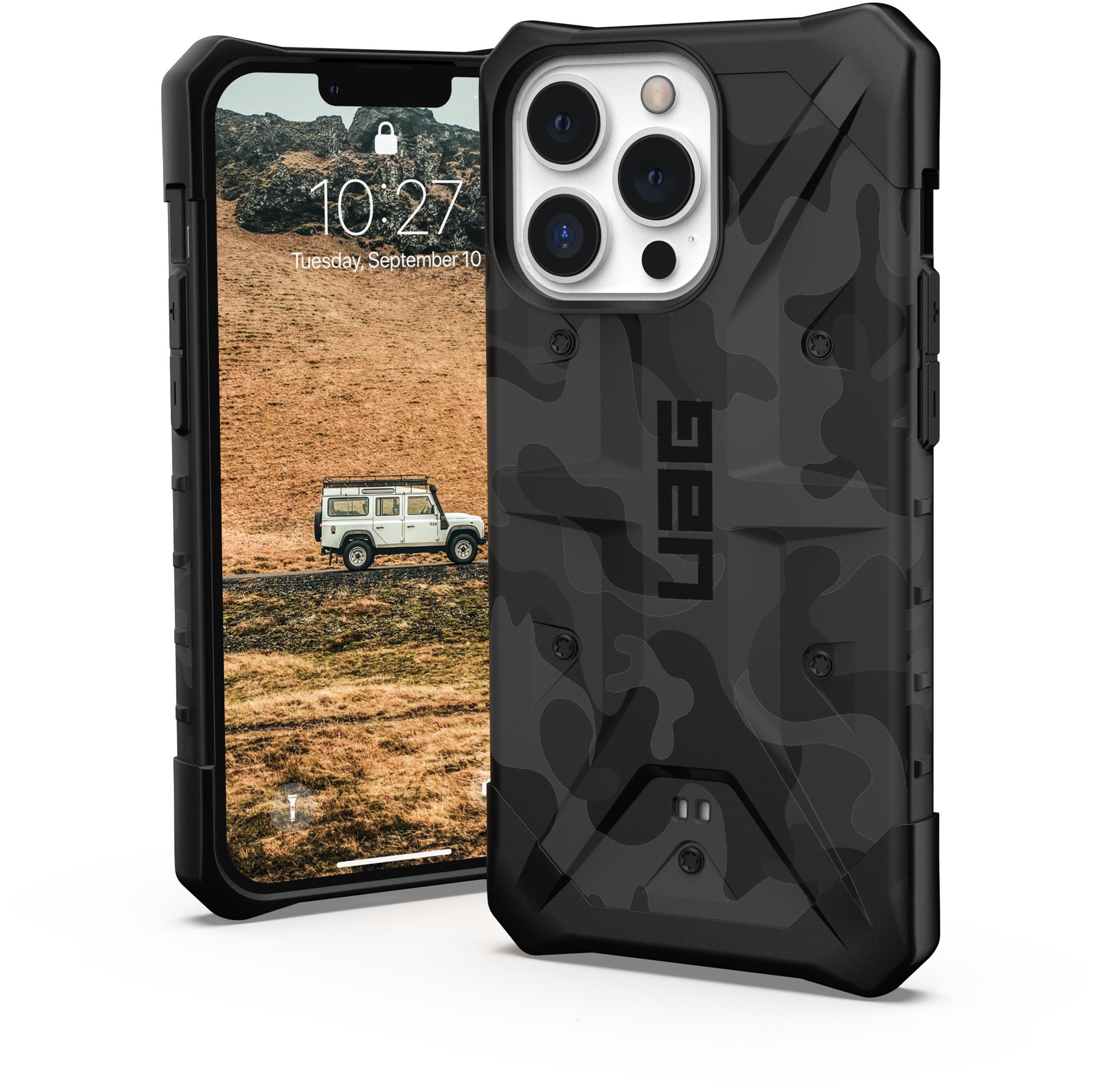 UAG Pathfinder SE Midnight Camo iPhone 13 Pro Handyhülle