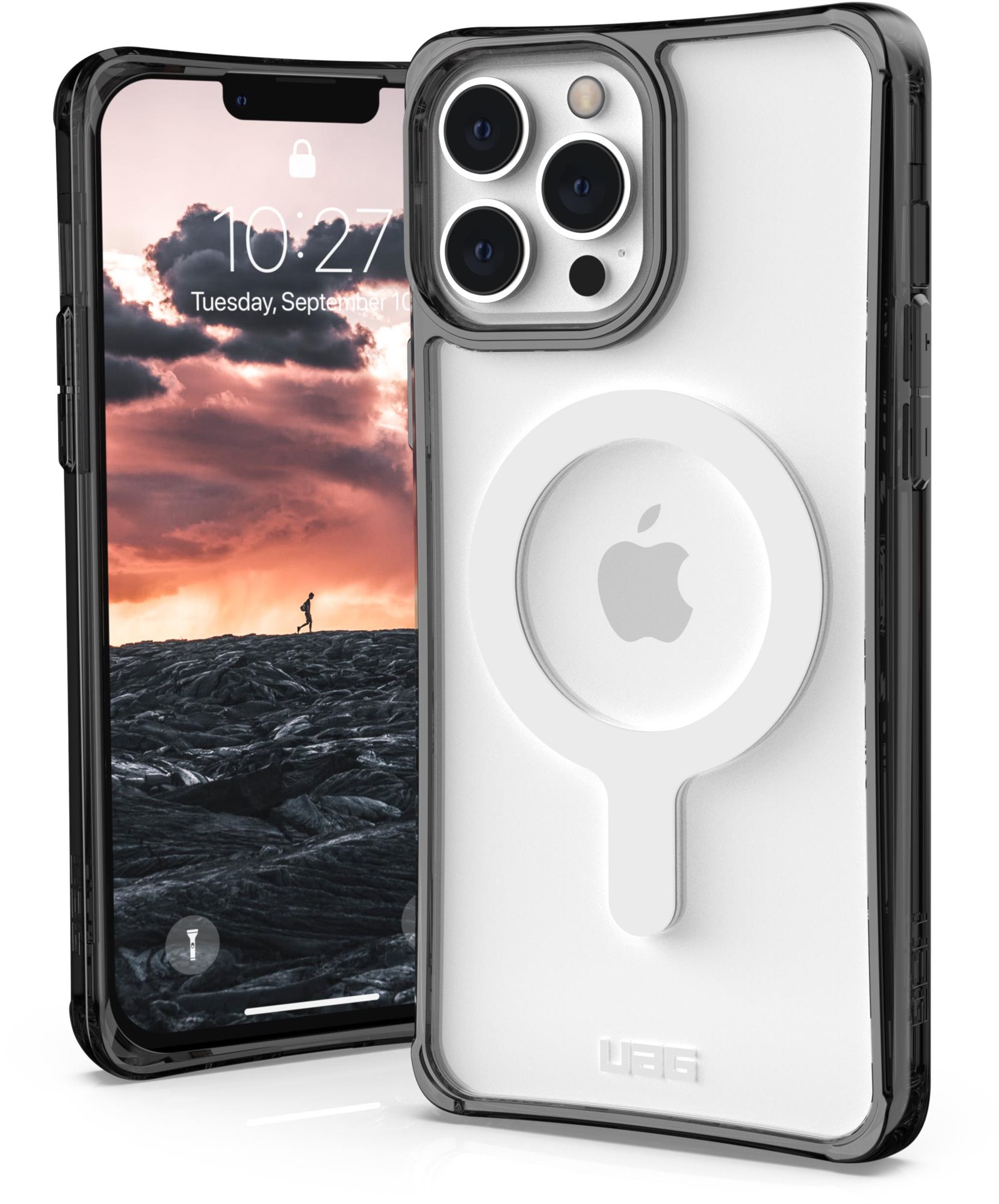 UAG Plyo MagSafe Ash iPhone 13 Pro Max Coque de téléphone portable