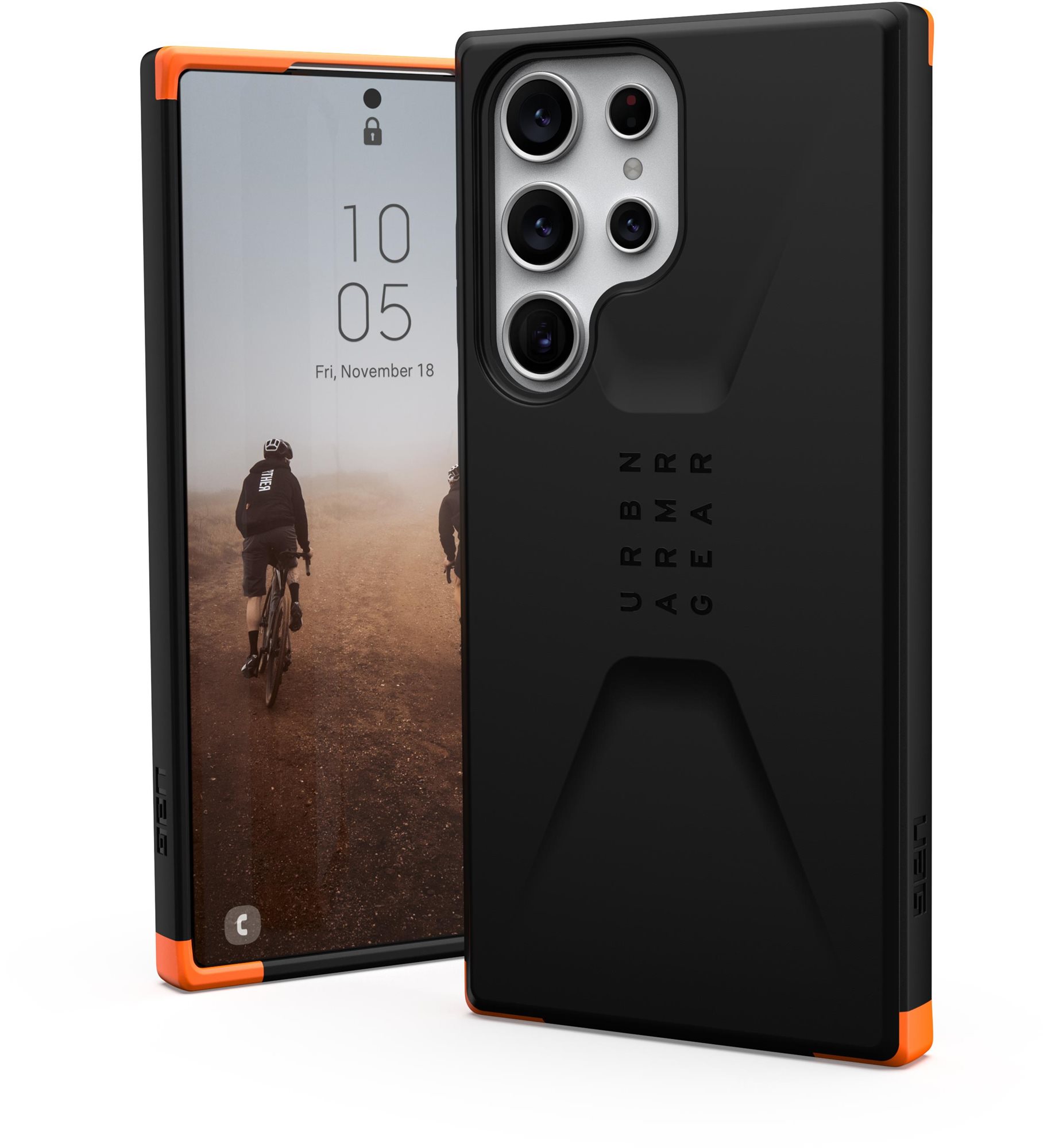 UAG Civilian Black Samsung Galaxy S23 Ultra tok Telefon tok