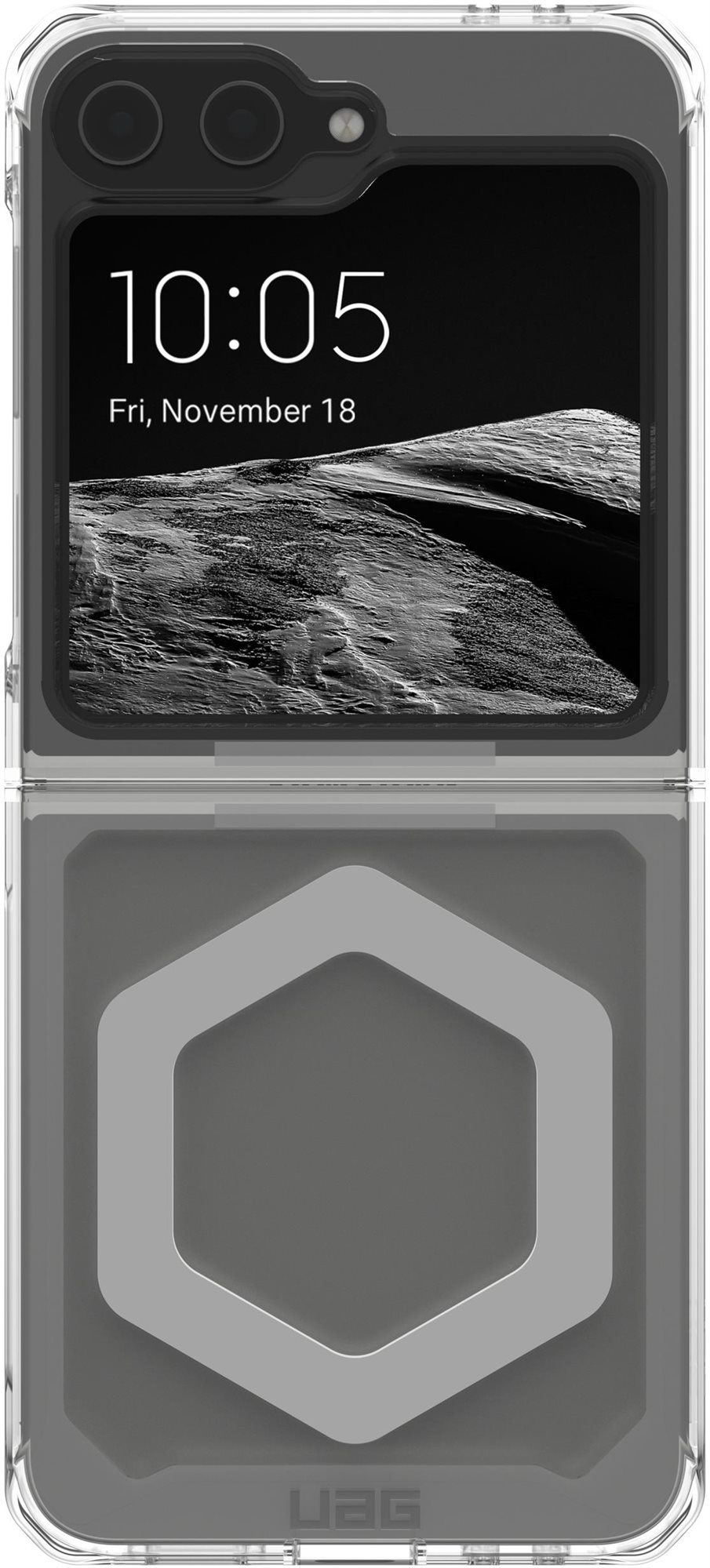 UAG Plyo Pro Ice/Silver Samsung Z Flip 6 tok Telefon tok