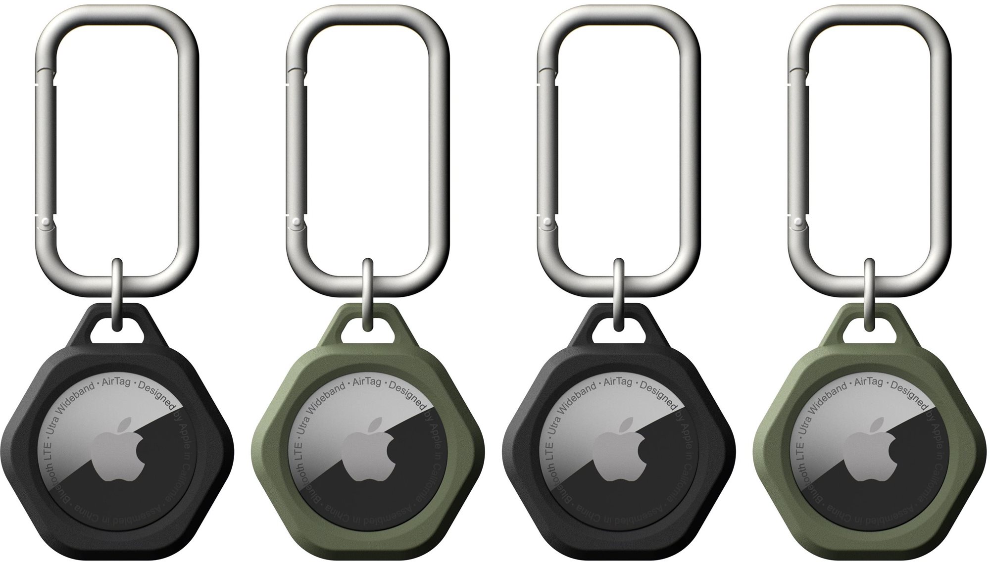 UAG Scout 4 Pack Noir/Olive Apple AirTag AirTag Apple