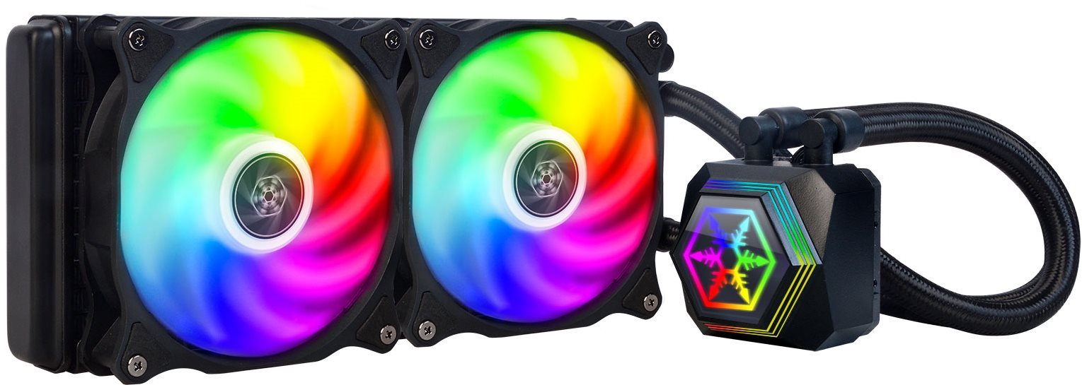 SilverStone PF240 PermaFrost ARGB Water Cooling