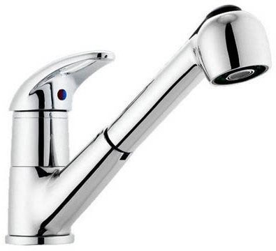 AQUALINE dřezová baterie s výsuvnou sprškou Vodovodní baterie
