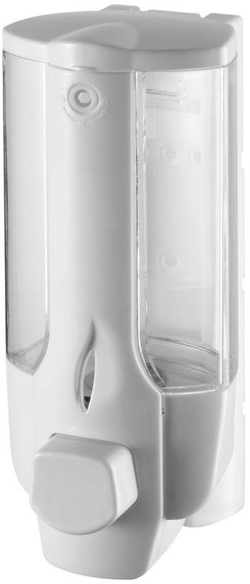 AQUALINE Dávkovač tekutého mydla nástenný, 350 ml, biely 72027...