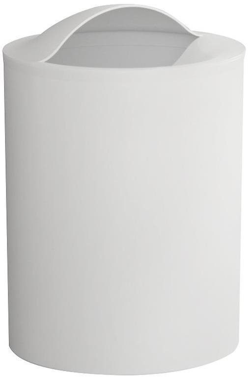 AQUALINE EYE odpadkový kôš, 6 l, plast ABS, biely 120902 Odpadkový...