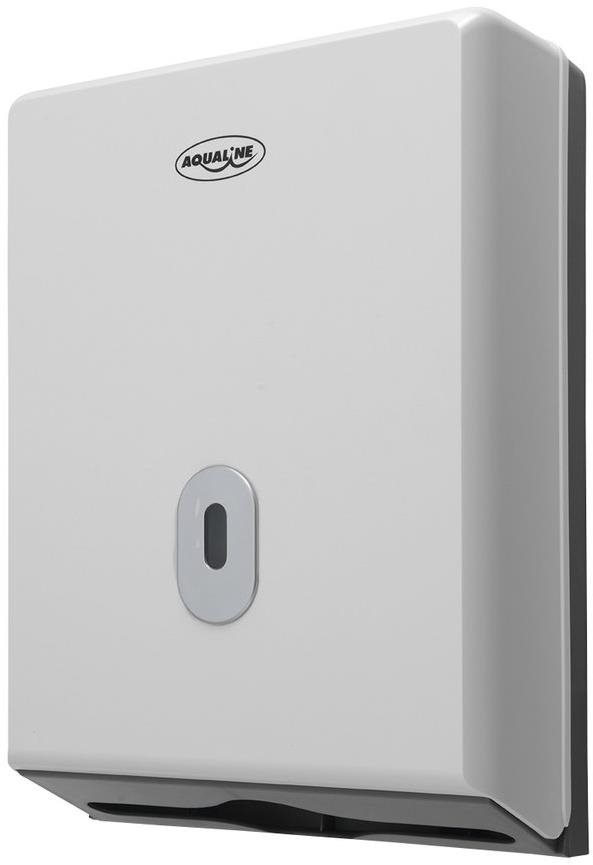 Zásobník papierových utierok 250 × 350 mm, biely Zásobník na...