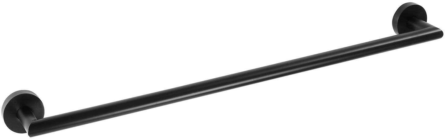 SAPHO X-ROUND BLACK držiak na uteráky 350 mm, čierny Držiak na...