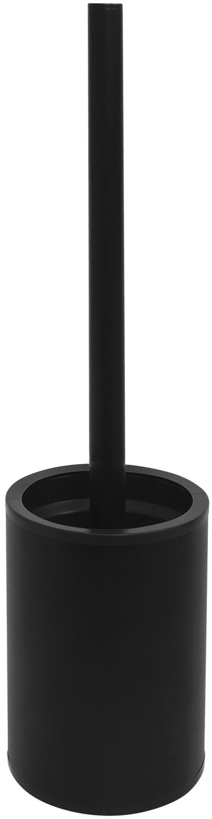 SAPHO X-ROUND BLACK WC štetka valcová, na postavenie, čierna WC kefa