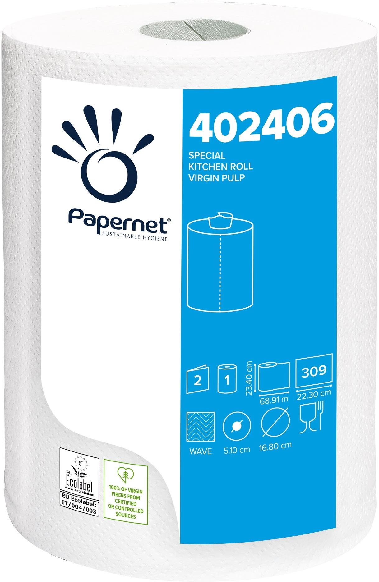 PAPERNET kuchyňská Utěrka XXL celulóza 69 m 402406  Kuchyňské utěrky