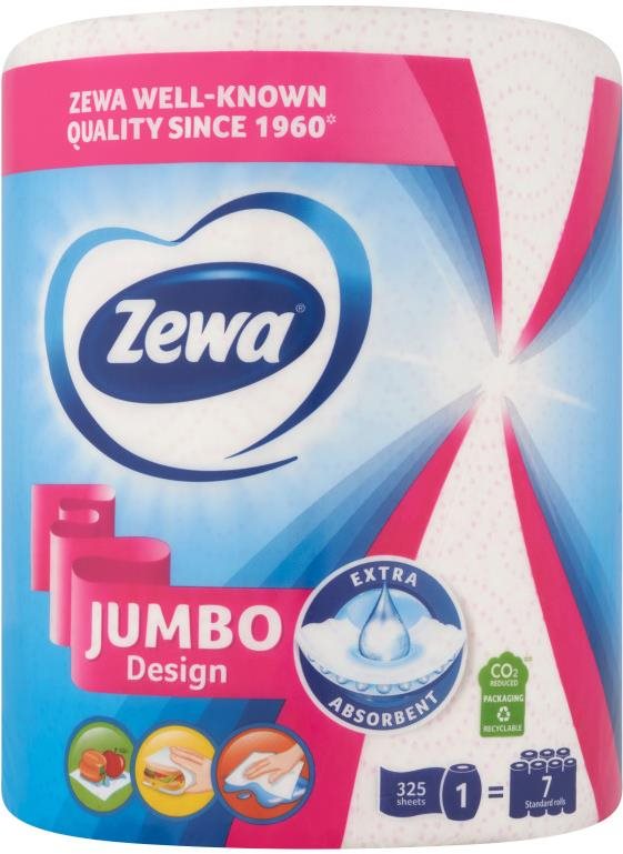 ZEWA Jumbo 1 ks Papierové utierky do zásobníka