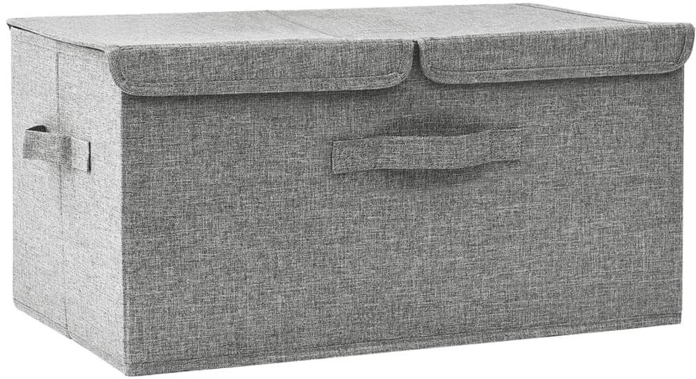 Shumee Úložný box 50 × 30 × 25 cm, sivý Úložný box