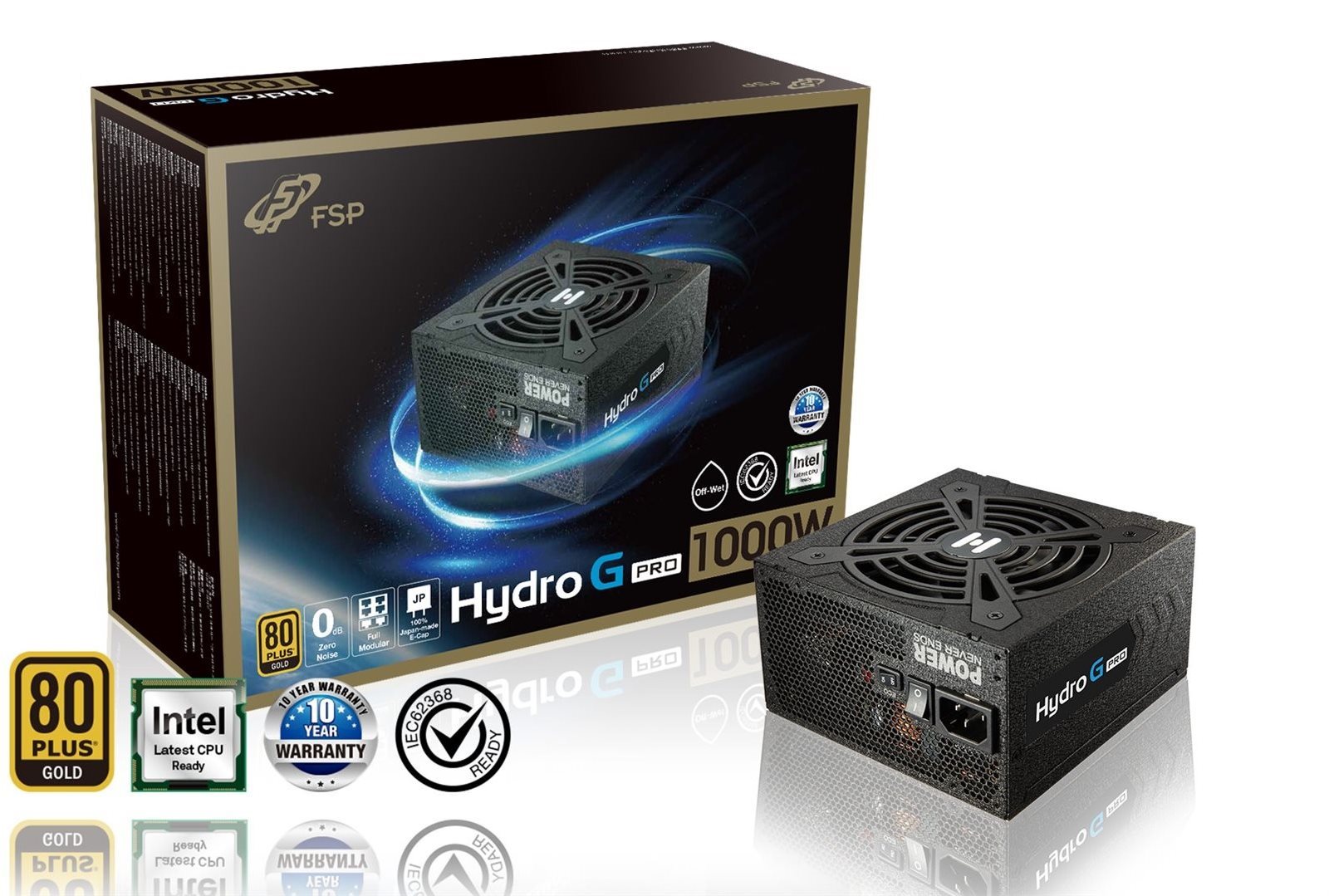 FSP Fortron HYDRO G PRO 1000 PC Power Supply