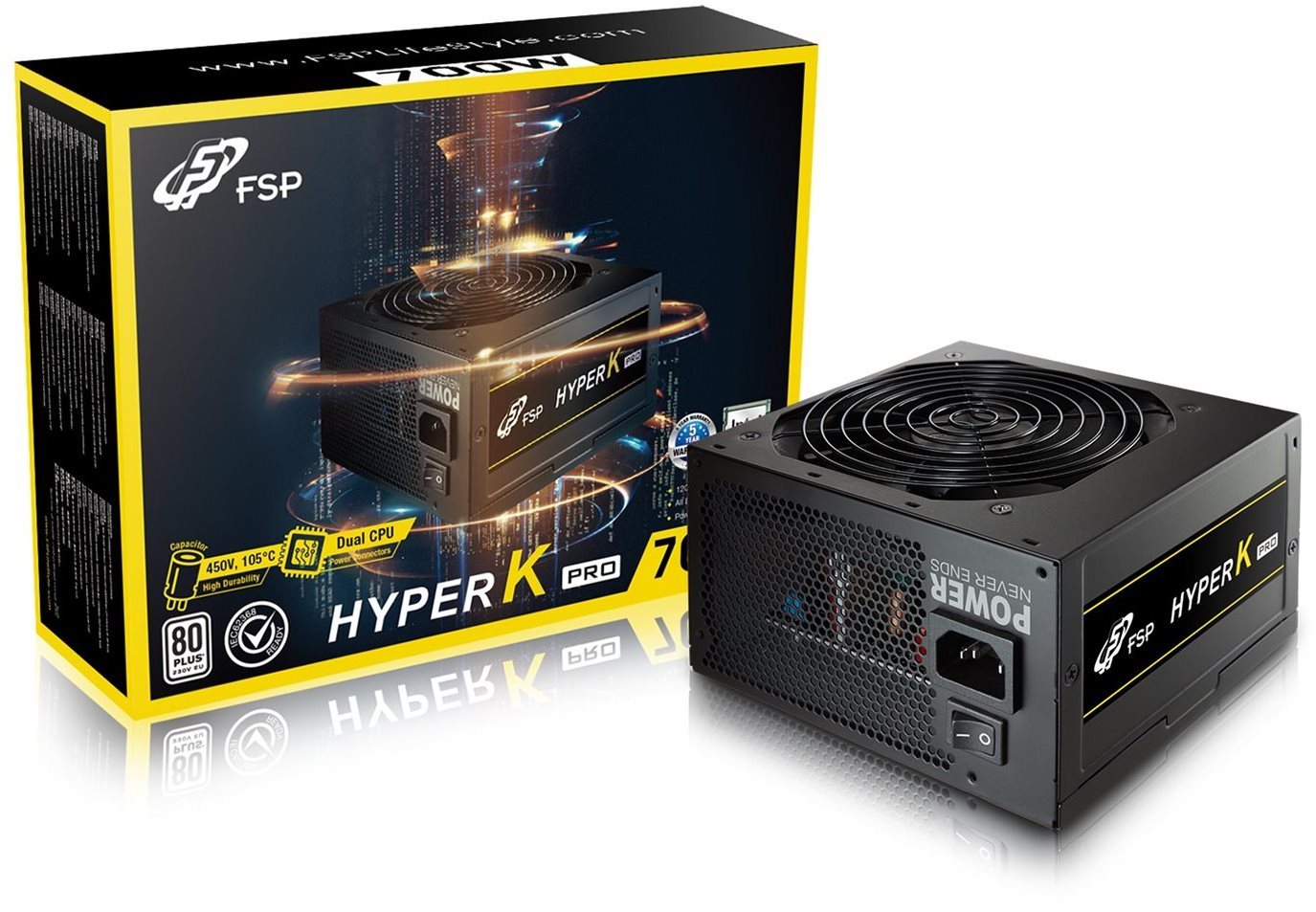 FSP Fortron HYPER K PRO 700 PC Power Supply