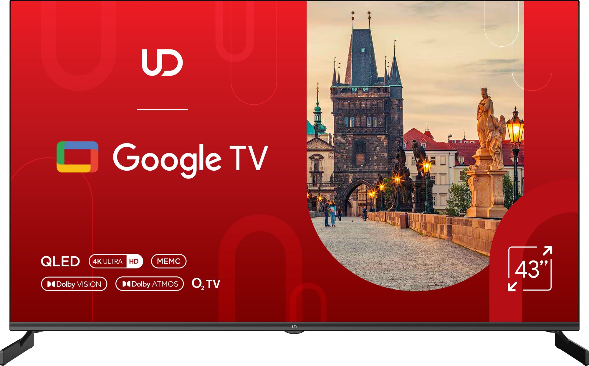 43" UD 43QGU7210S Televízió