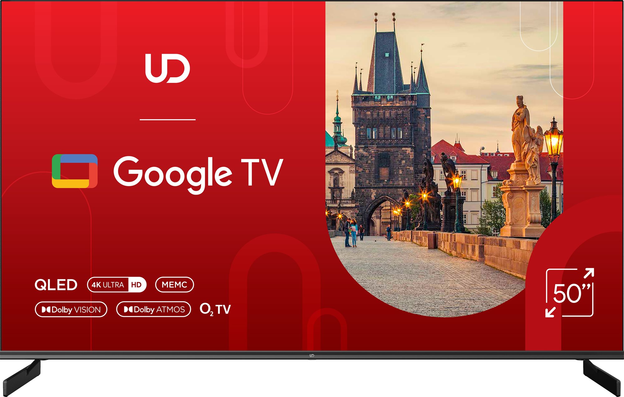 50" UD 50QGU7210S Televízió